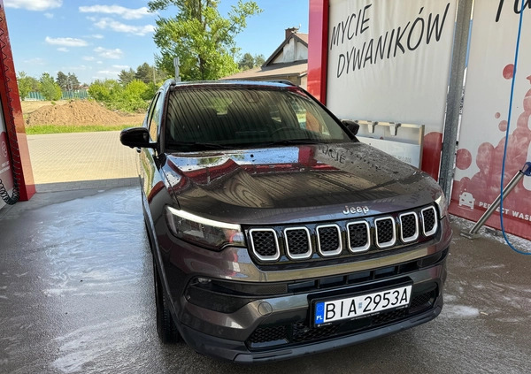 Jeep Compass cena 129000 przebieg: 28500, rok produkcji 2022 z Białystok małe 79